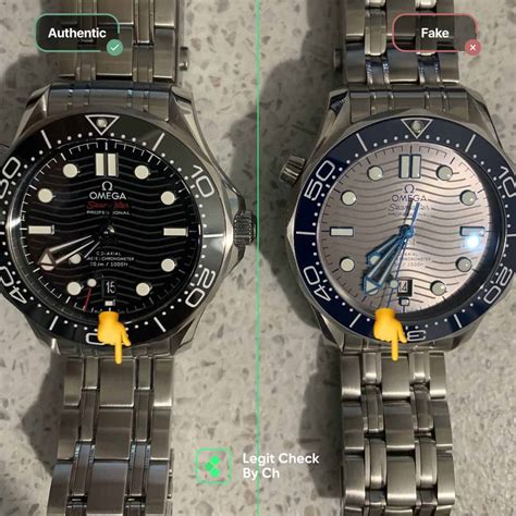 omega seamaster fake vs original|how to identify omega seamaster.